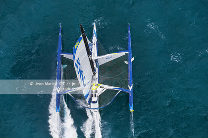 SAILING - ULTIME MACIF AERIAL MARCH 2016
