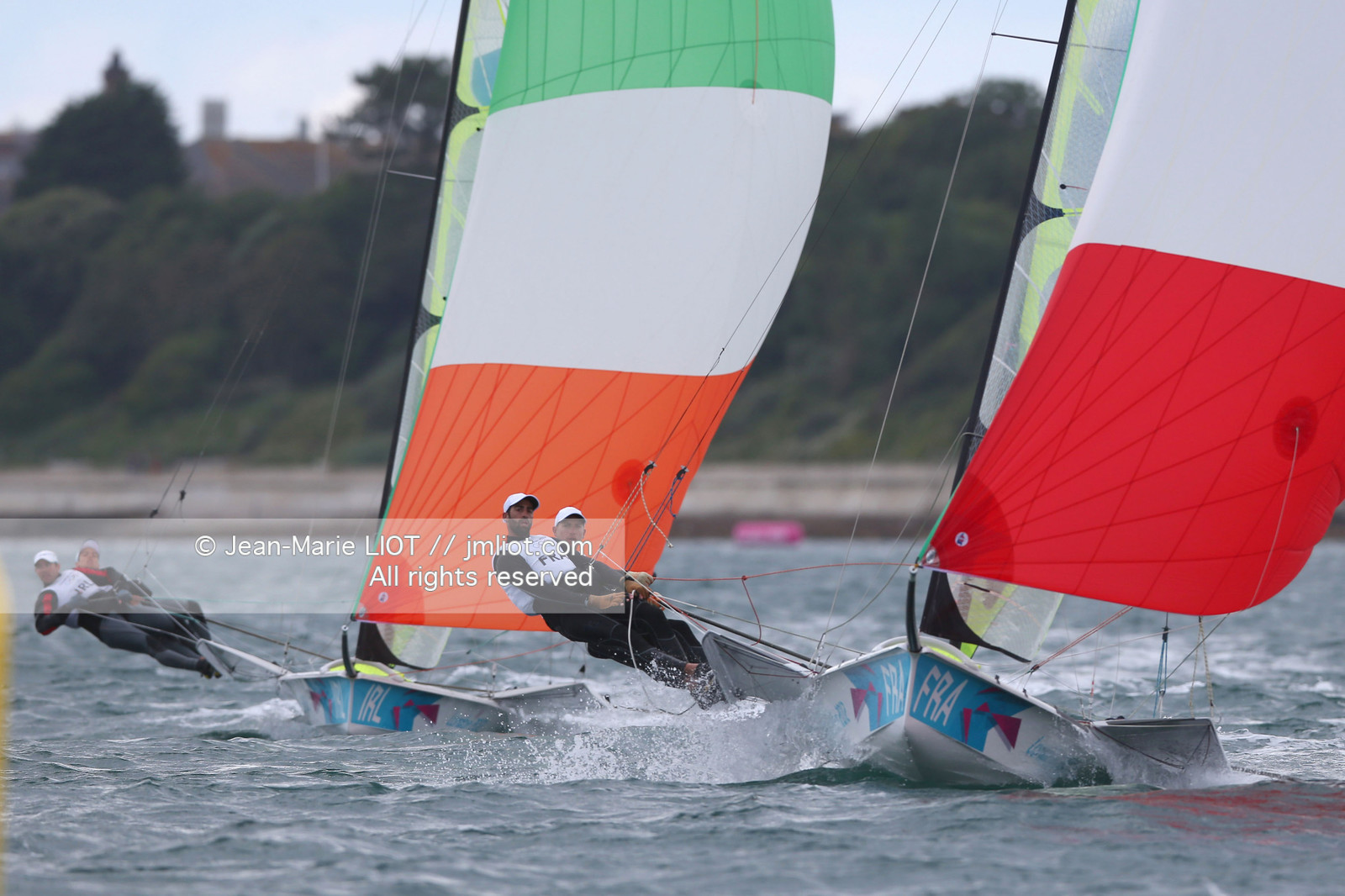 LONDON 2012 - SAILING - 49ER MEN.