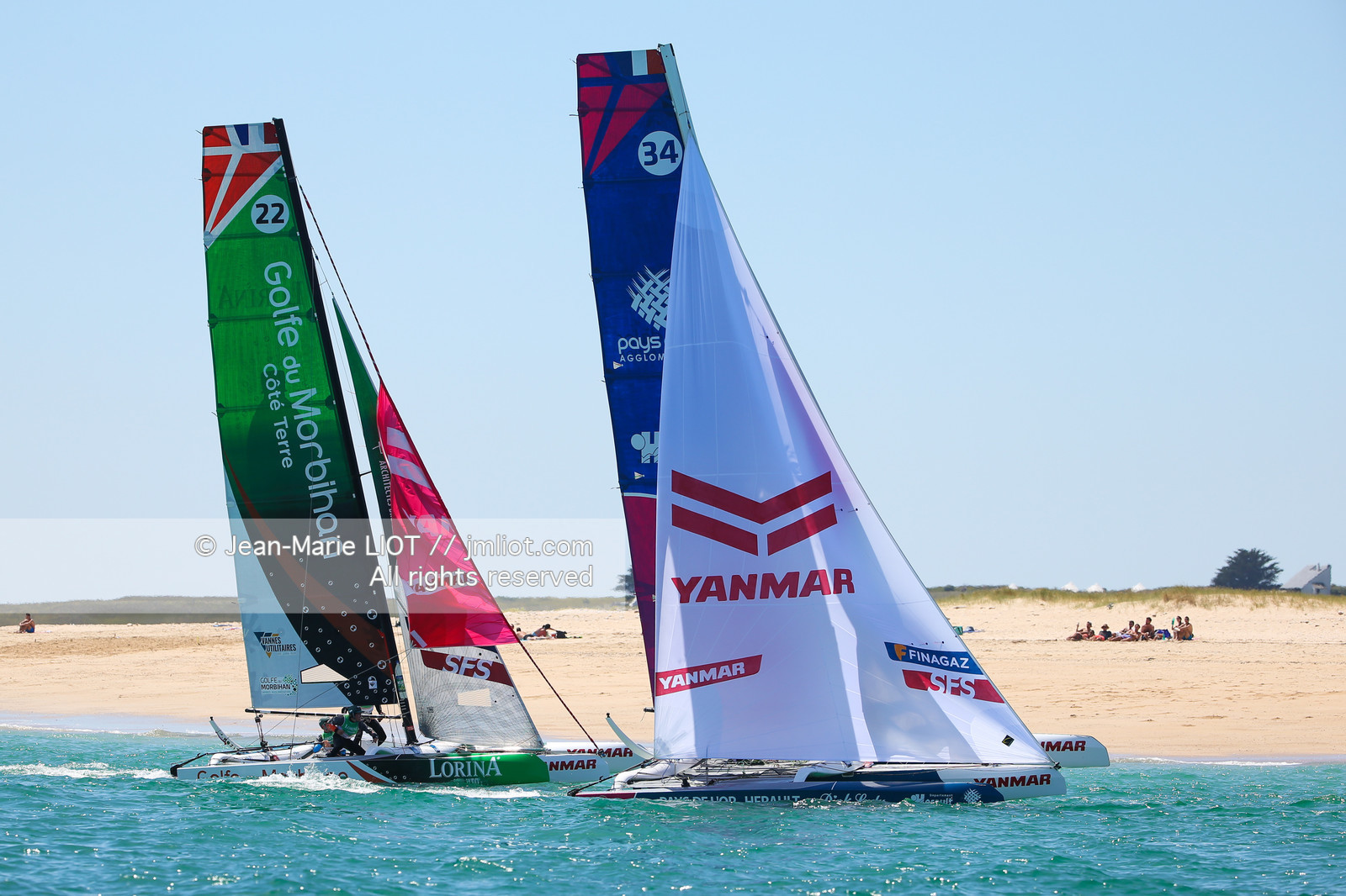 Tour de france à la voile 2017, du 5 au 31 juillet 2017..Photo © Jean-Marie Liot .