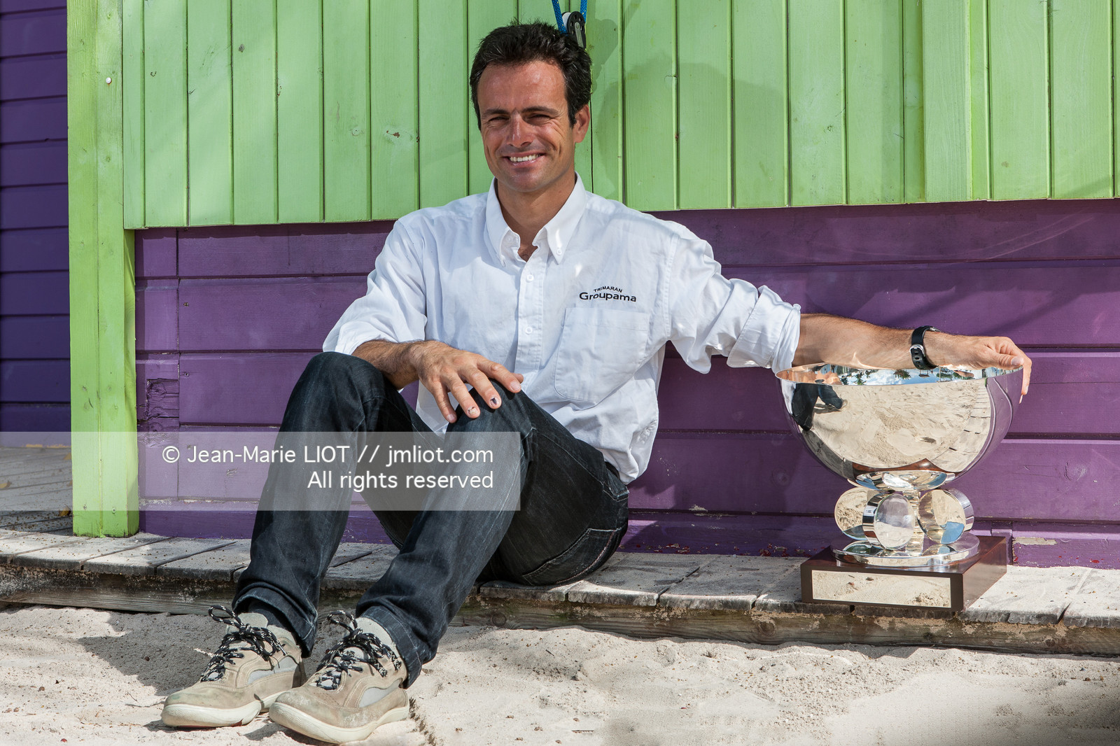 ROUTE DU RHUM 2010 - PORTRAIT FRANCK CAMMAS