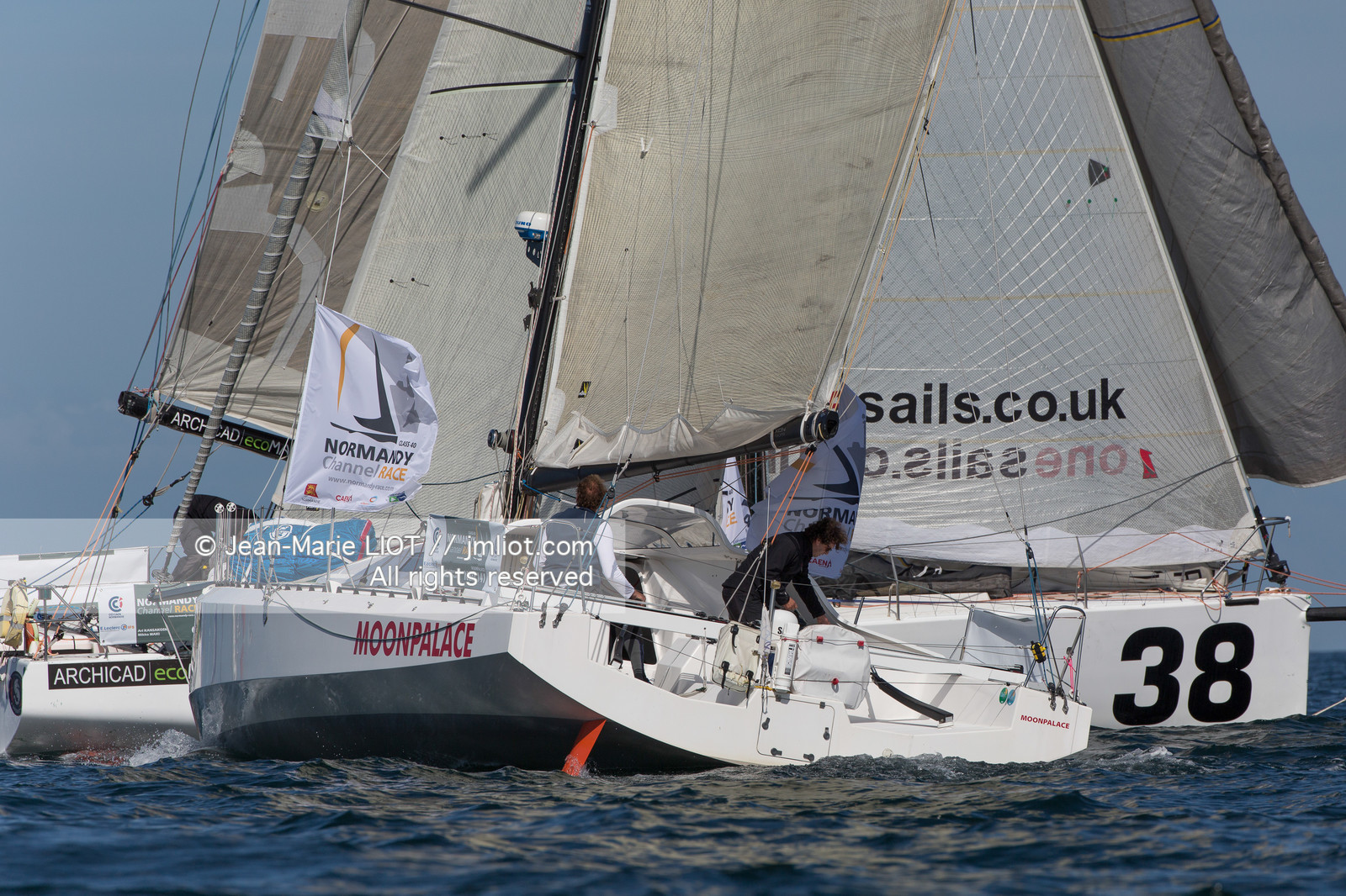 NORMANDY CHANNEL RACE 2017 - DEPART