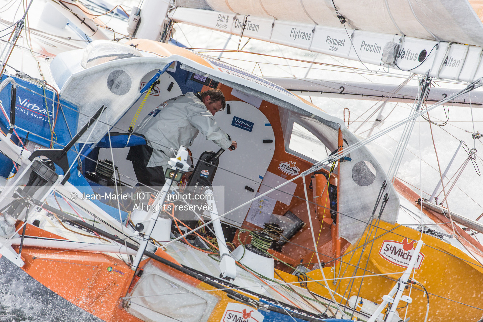 VENDEE GLOBE 2016-2017 - JEAN - PIERRE DICK - ST MICHEL