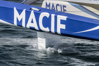 SAILING - ULTIME MACIF AERIAL MARCH 2016