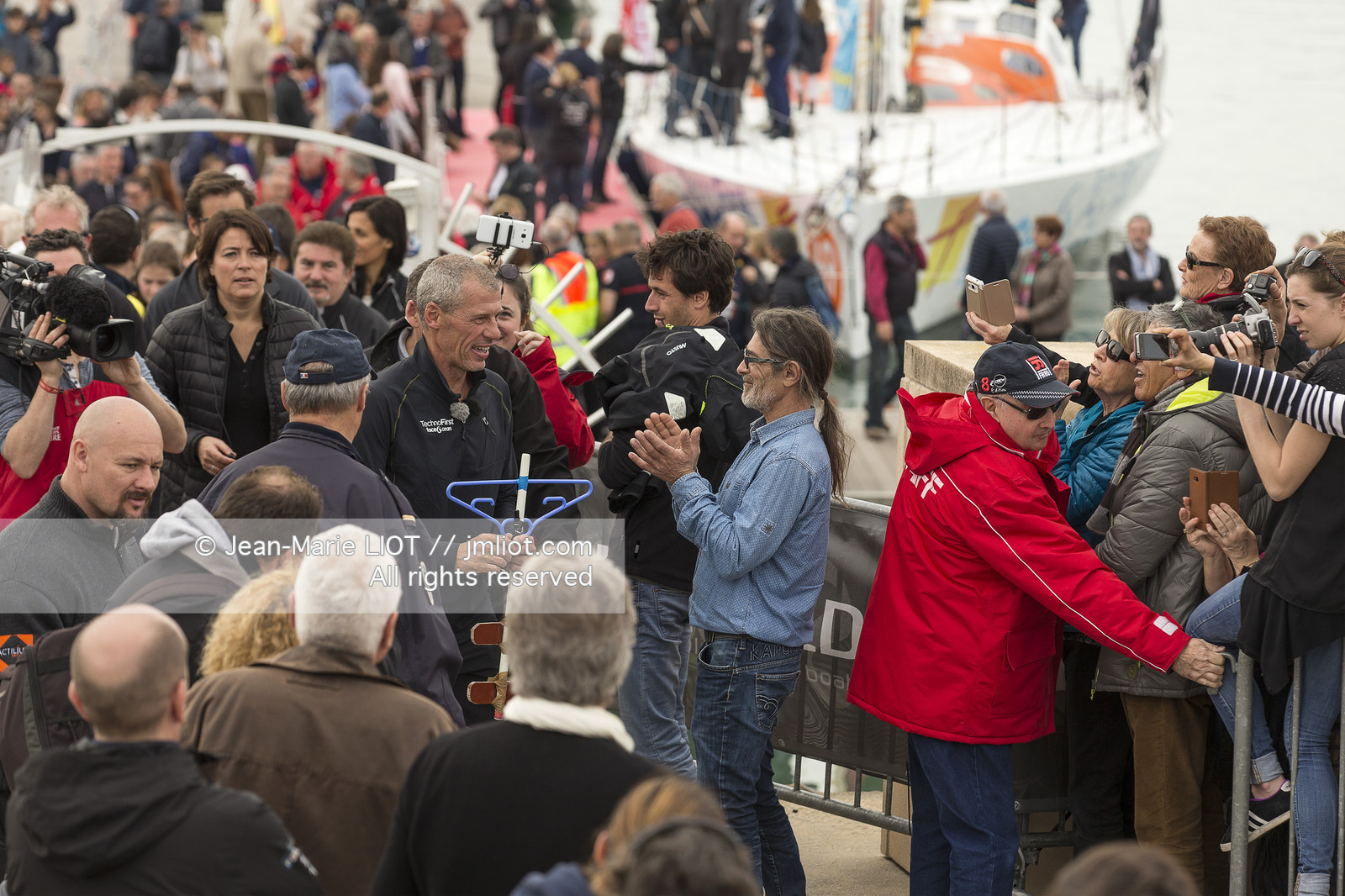 VENDEE GLOBE 2016-2017 - SEBASTIEN DESTREMAU - TECHNOFIRST - ARRIVEE