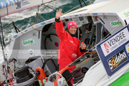 VENDEE GLOBE 2012-2013 - DEPART- JEAN-MARIE LIOT DPPI
