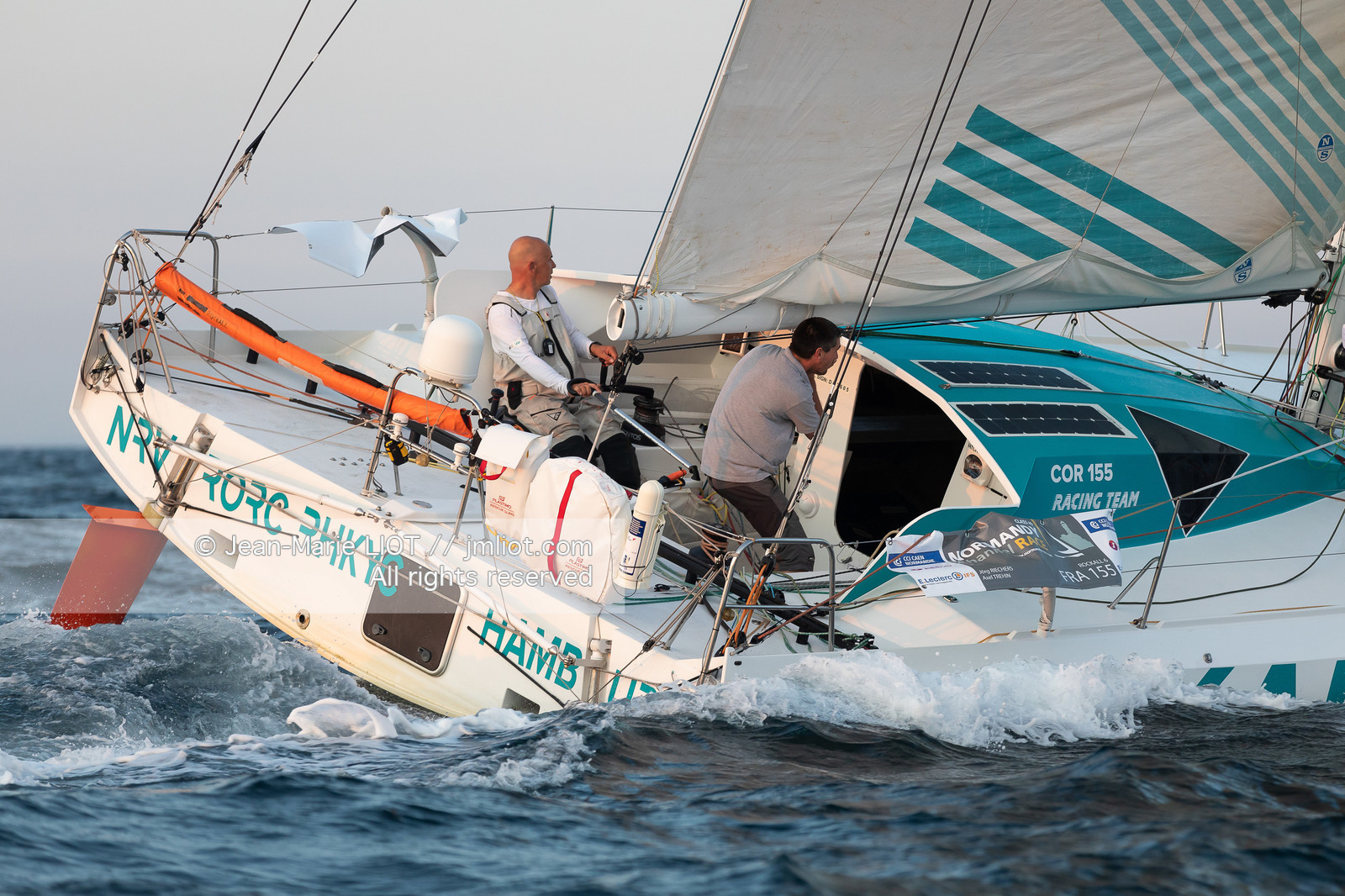 NORMANDY CHANNEL RACE 2020 - DEPART