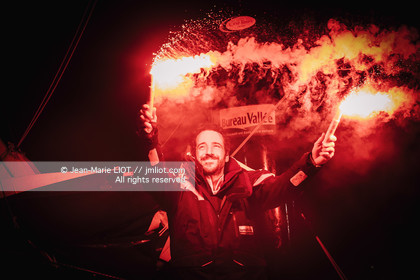 VENDEE GLOBE 2020-2021 - ARRIVEE LOUIS BURTON