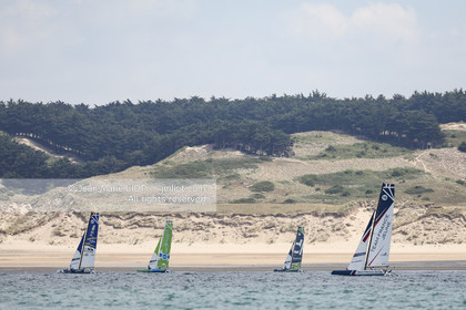 Tour Voile 2018, acte de Barneville-Carteret, le 12 juillet 2018..Photo : Jean-Marie LIOT   ASO