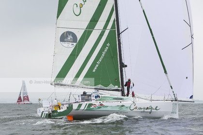 SAILING - NORMANDY CHANNEL RACE 2014 - ARRIVAL