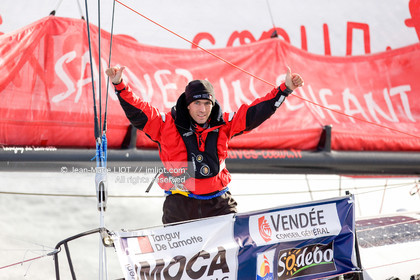 VENDEE GLOBE 2012-2013 - DEPART- JEAN-MARIE LIOT DPPI
