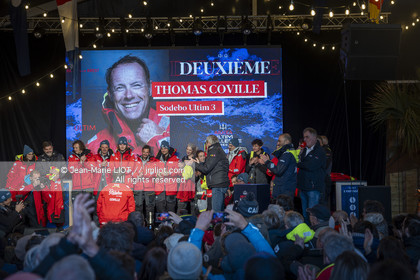 THOMAS COVILLE - ARKEA ULTIM CHALLENGE - ARRIVEE