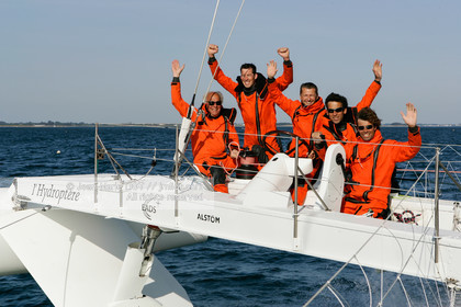 UN VOL EN HYDROPTERE