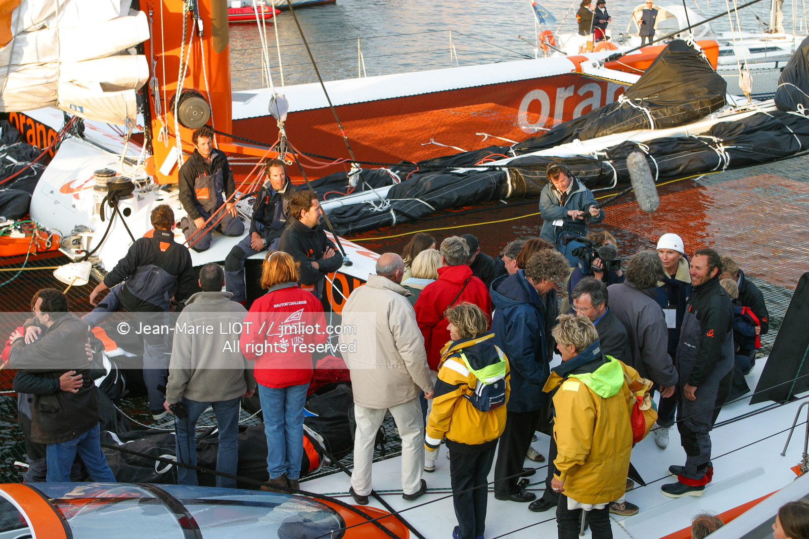 ARRIVEE ORANGE 2 BRUNO PEYRON
