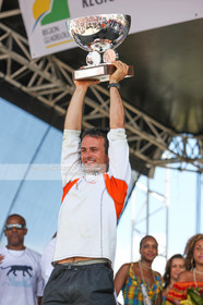 ROUTE DU RHUM 2010 - FRANCK CAMMAS - ARRIVEE