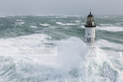 Les phares d'Iroise dans la tempête Ruth