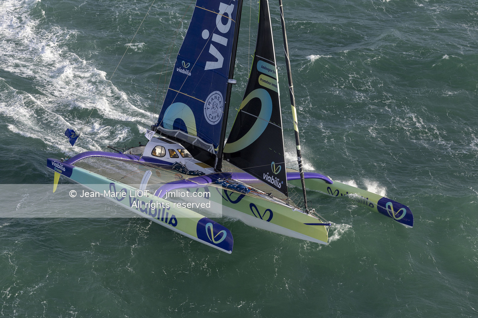 TRANSAT CAFE L’OR 2025 - DEPART OCEAN FIFTY