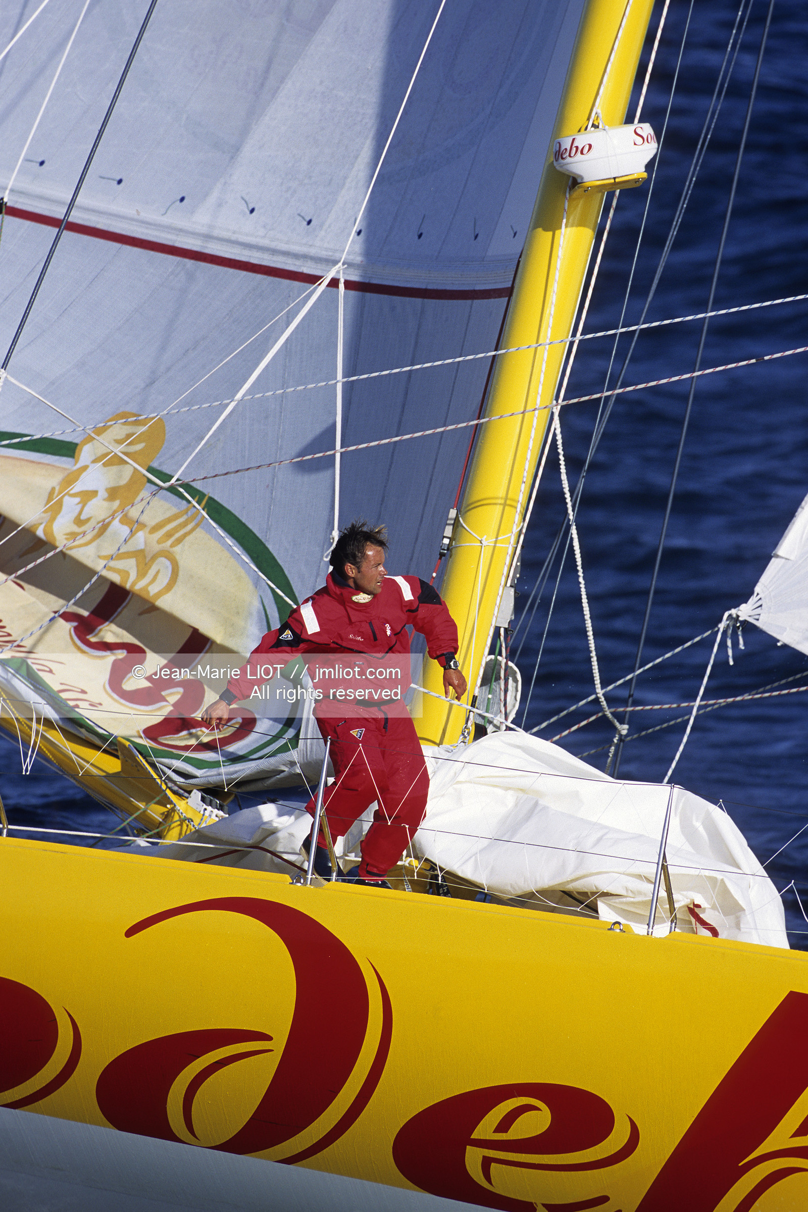 VENDEE GLOBE 2000-2001 - THOMAS COVILLE - SODEBO