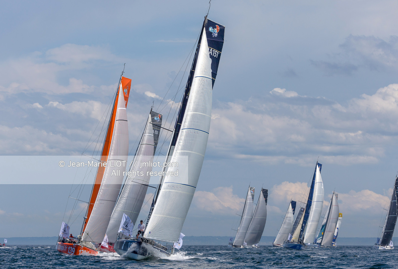 NORMANDY CHANNEL RACE 2018 - DEPART