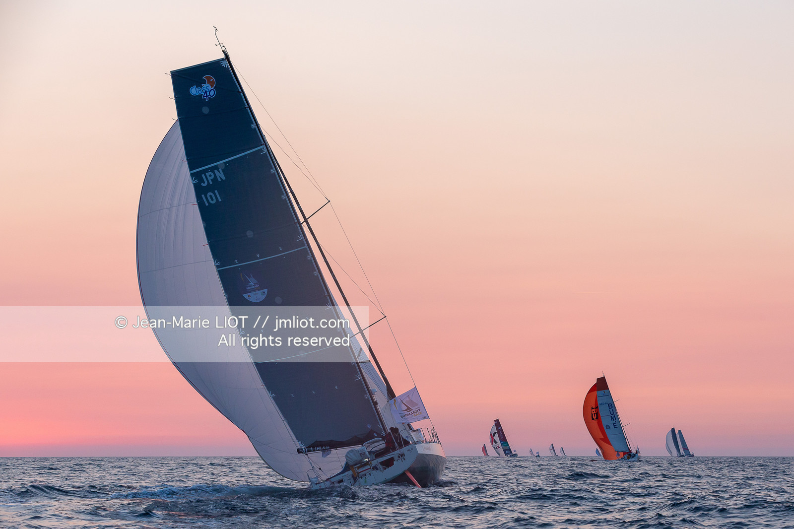 NORMANDY CHANNEL RACE 2020 - DEPART