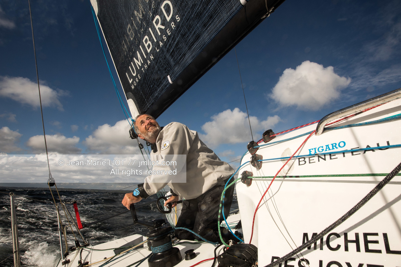 MICHEL DESJOYEAUX - FIGARO 3 LUMIBIRD 2019