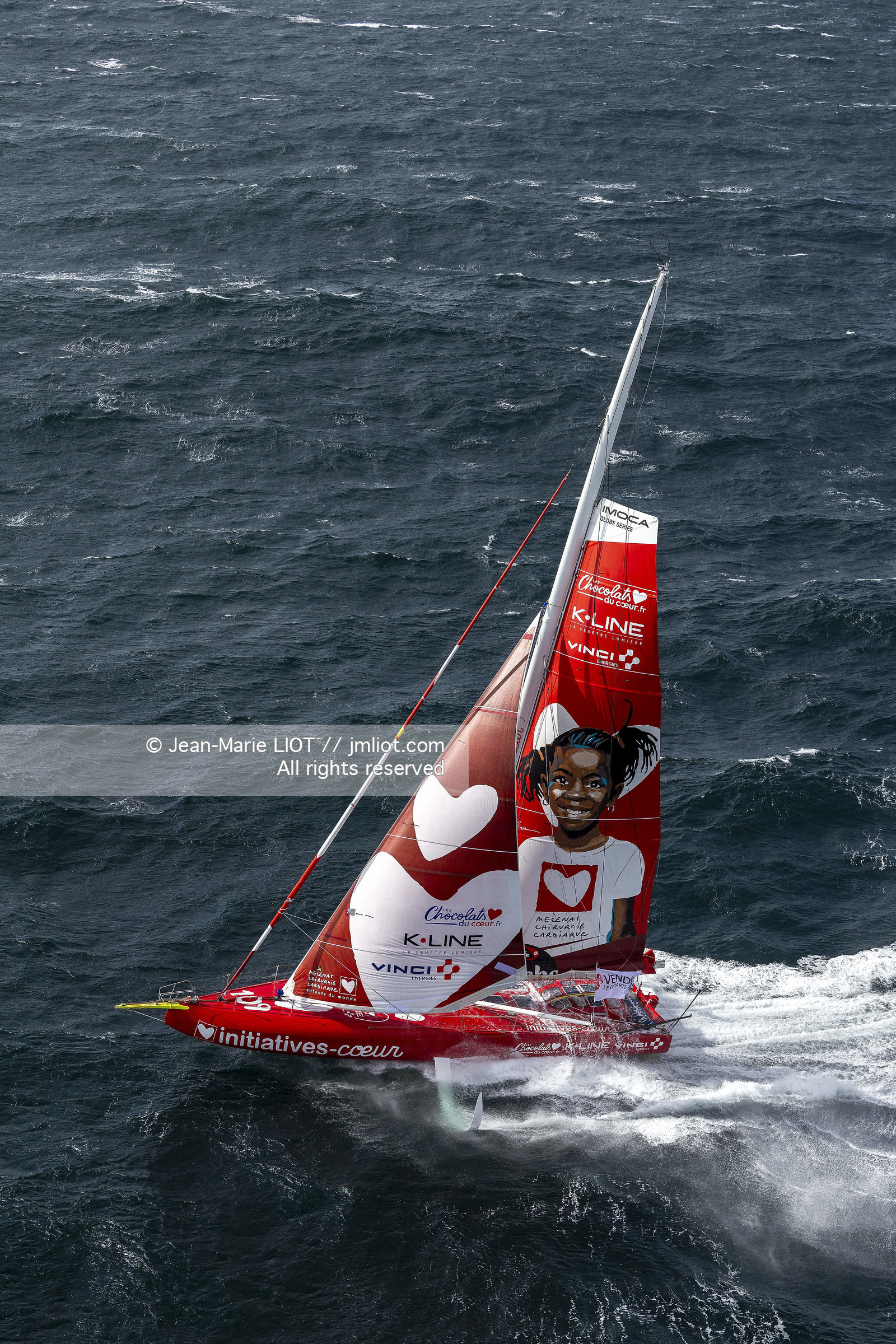 SAM DAVIES 2024 - IMOCA INITIATIVES COEUR - VENDEE GLOBE 2024-2025