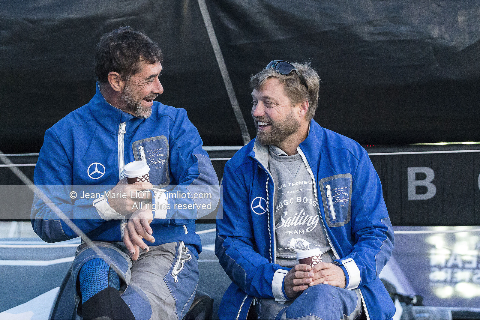 Départ de la Transat Jacques Vabre, le 25 octobre 2015 au Havre.- Photo Jean Marie Liot   DPPI.