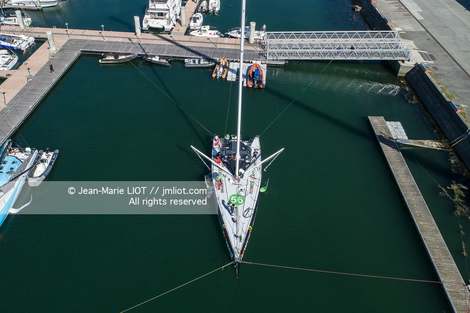 FABRICE AMEDEO - IMOCA NEWREST - ART & FENETRES 2020