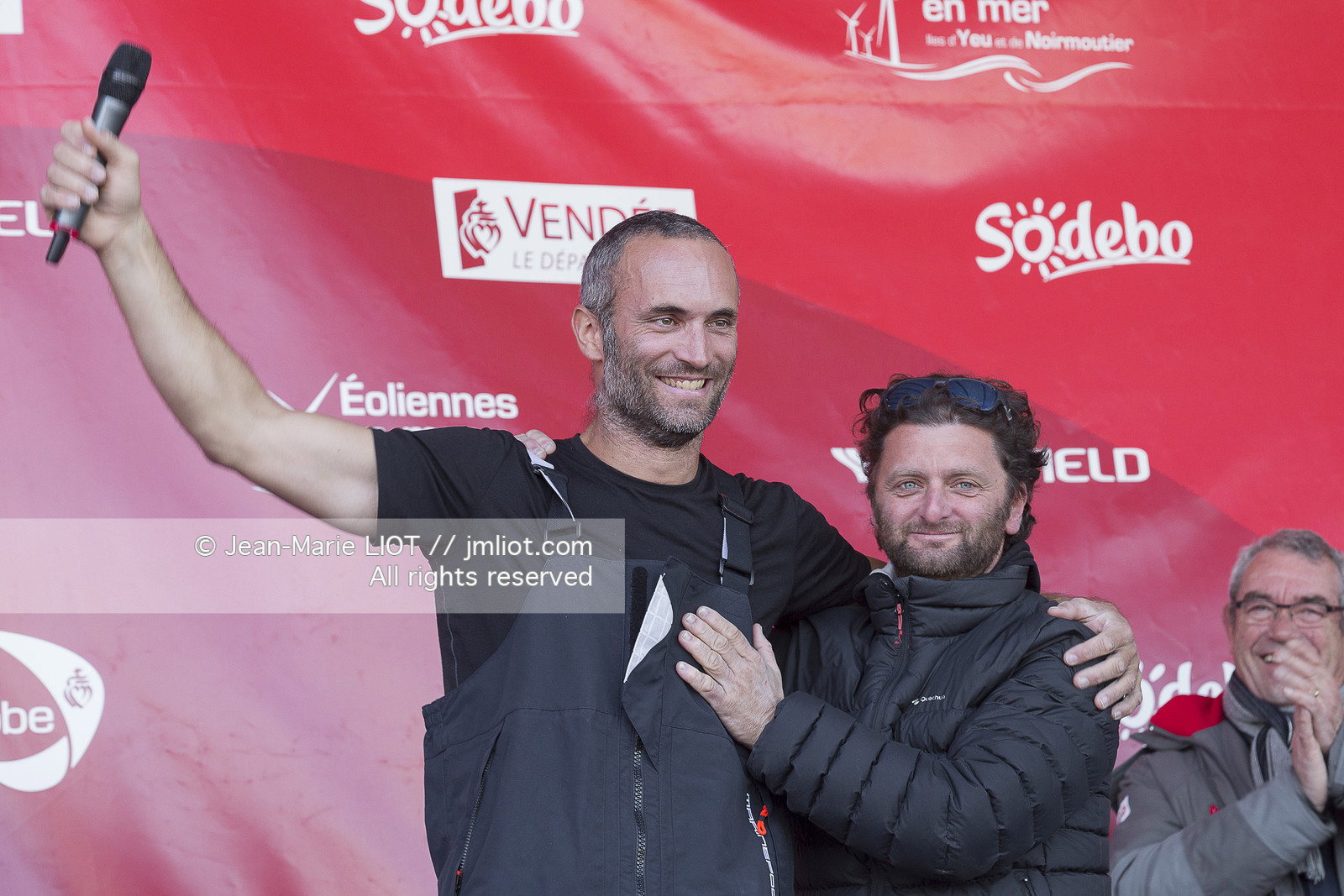 VENDEE GLOBE 2016-2017 - FABRICE AMEDEO - NEWREST-MATMUT - ARRIVEE