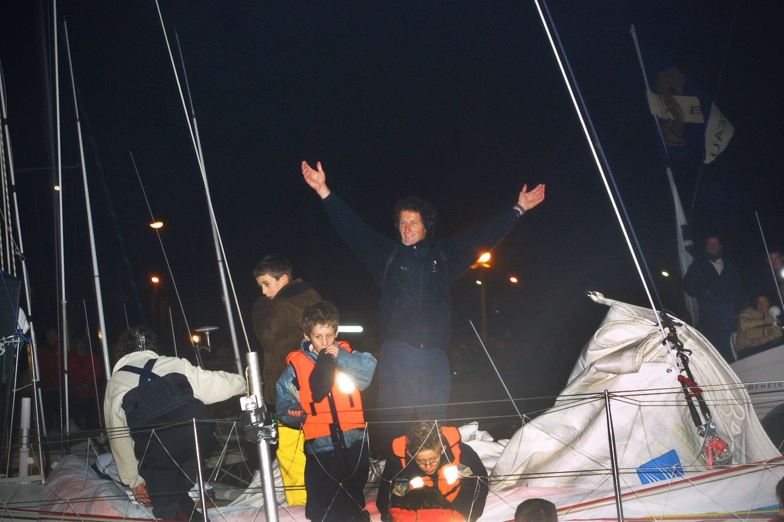 ARRIVEE MICHEL DESJOYEAUX VAINQUEUR