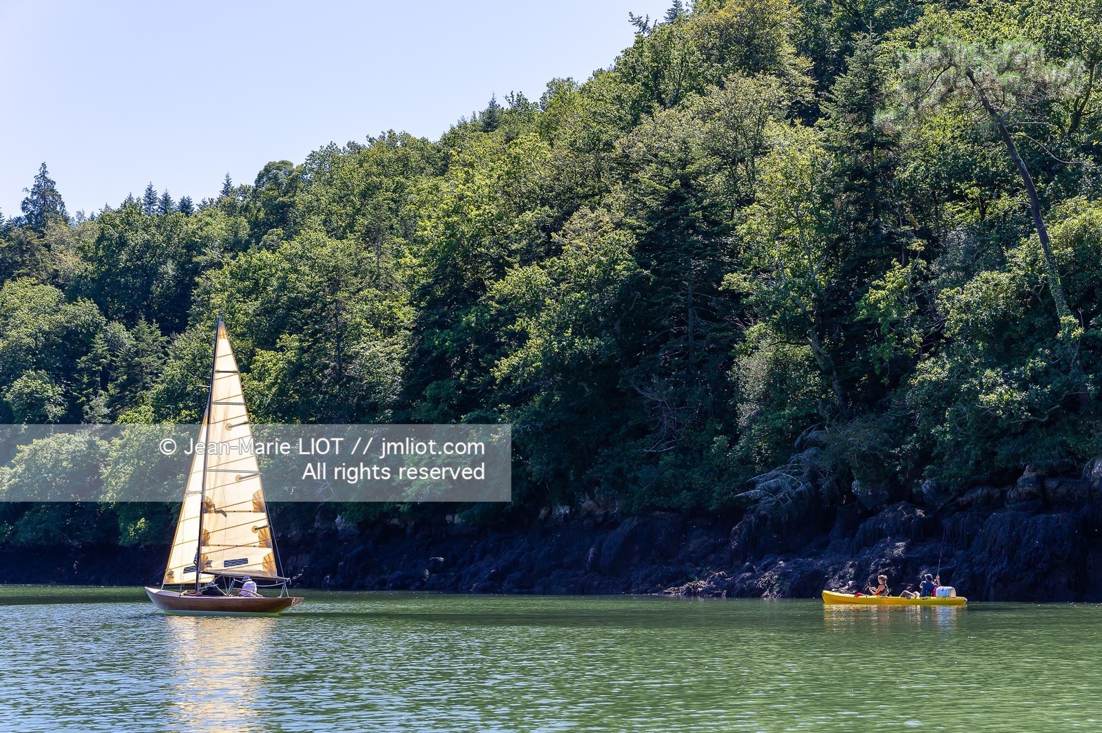 NAVIGATION INSOLITE 2020 - REMONTEE DE LA RIVIERE de L’ODET