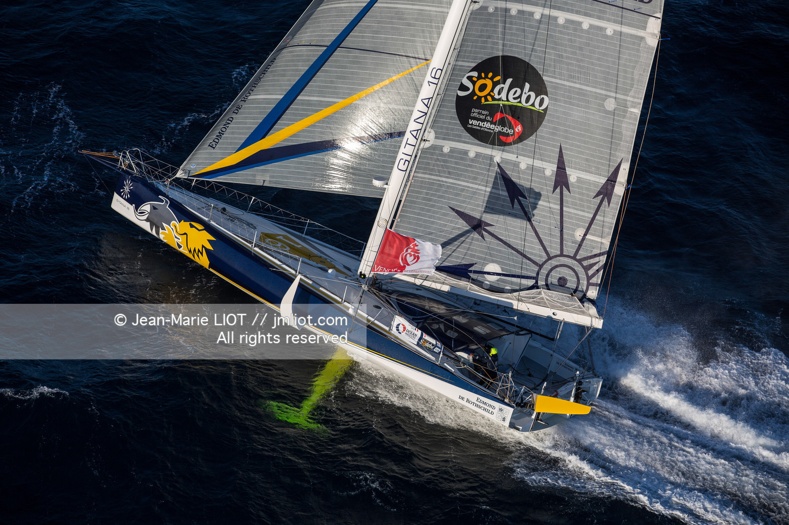 VENDEE GLOBE 2016-2017 - SEBASTIEN JOSSE - EDMOND DE ROTSCHILD