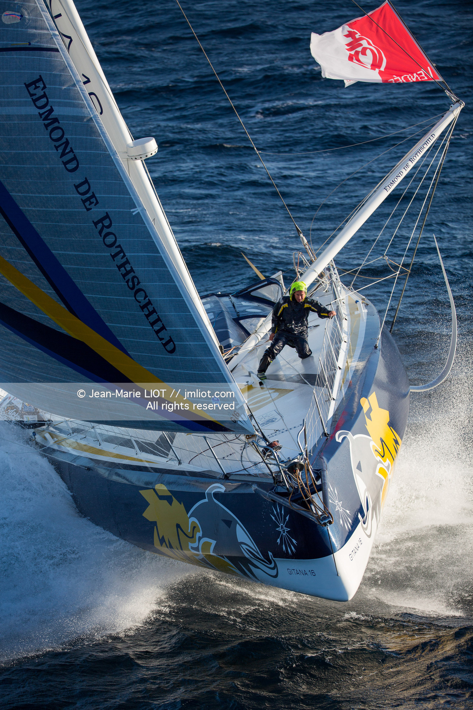 VENDEE GLOBE 2016-2017 - SEBASTIEN JOSSE - EDMOND DE ROTSCHILD