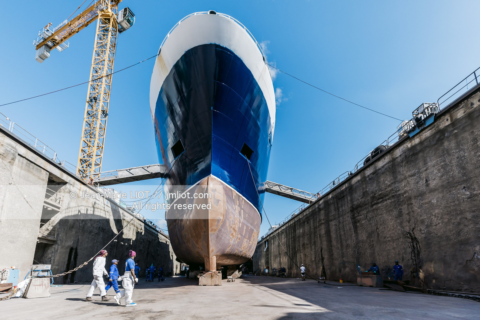 ILE MAURICE - CHANTIER CNOI