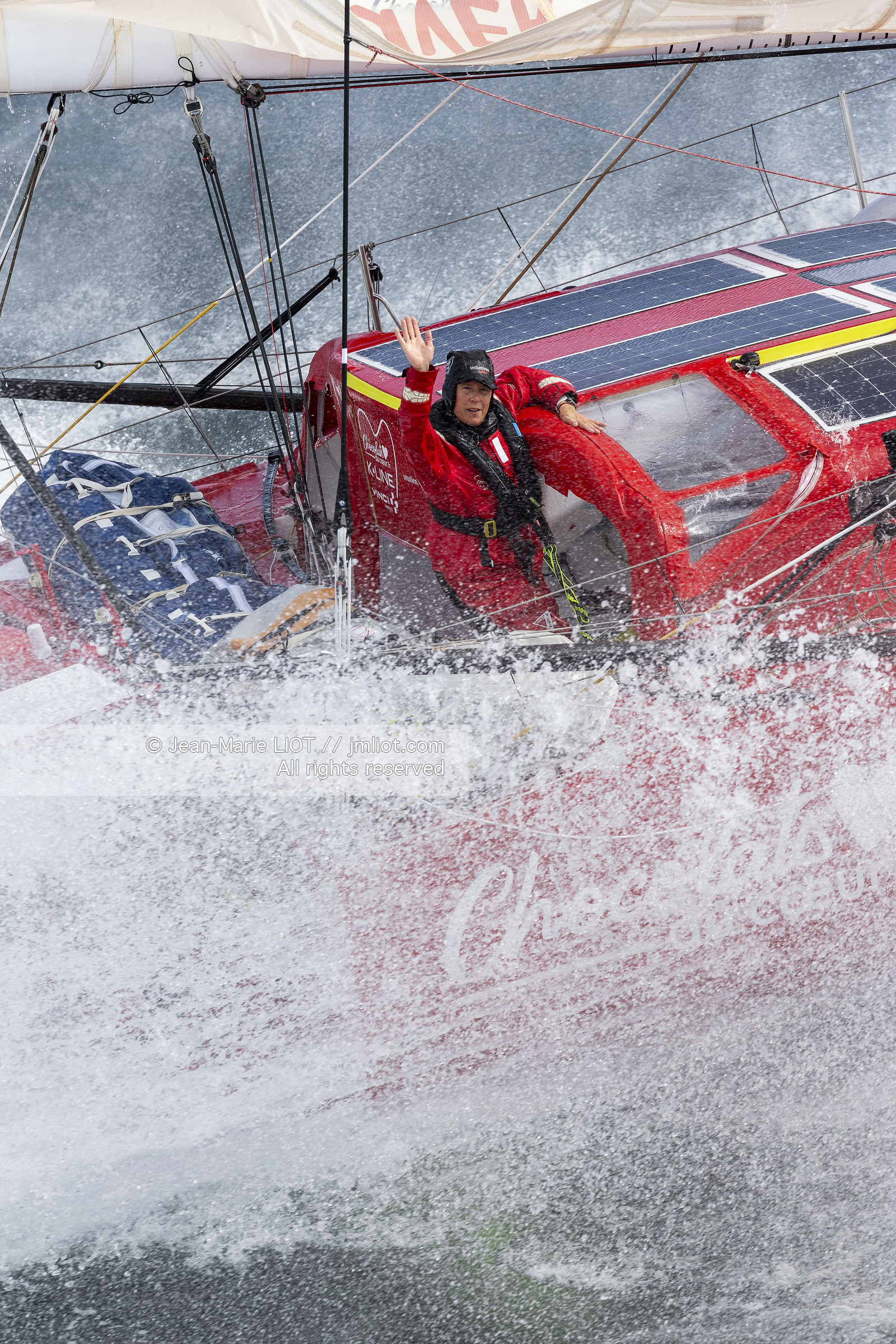 SAM DAVIES 2024 - IMOCA INITIATIVES COEUR - VENDEE GLOBE 2024-2025