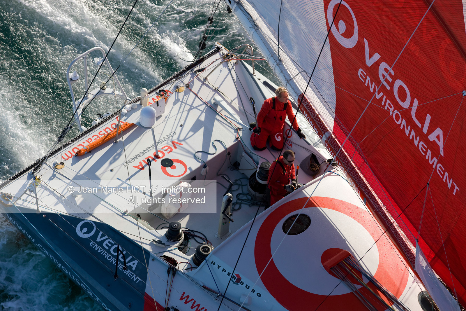 DEPART DE LA TRANSAT JACQUES VABRE.
