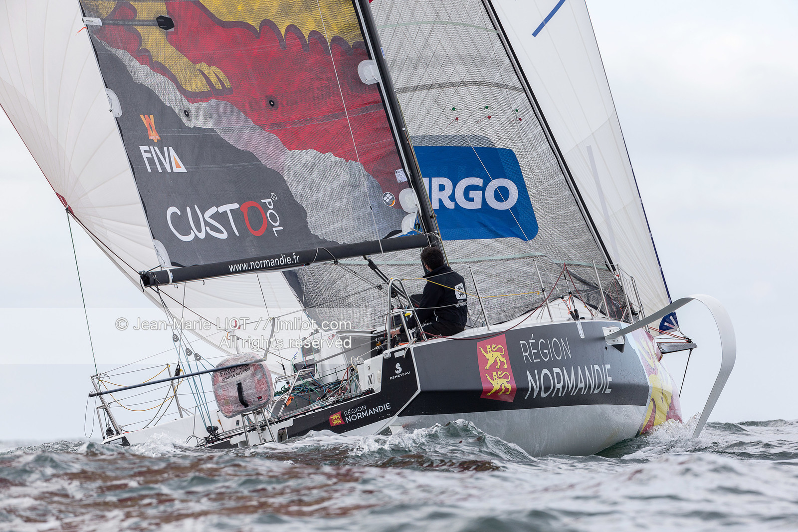ALEXIS LOISON - FIGARO 3 REGION NORMANDIE 2019