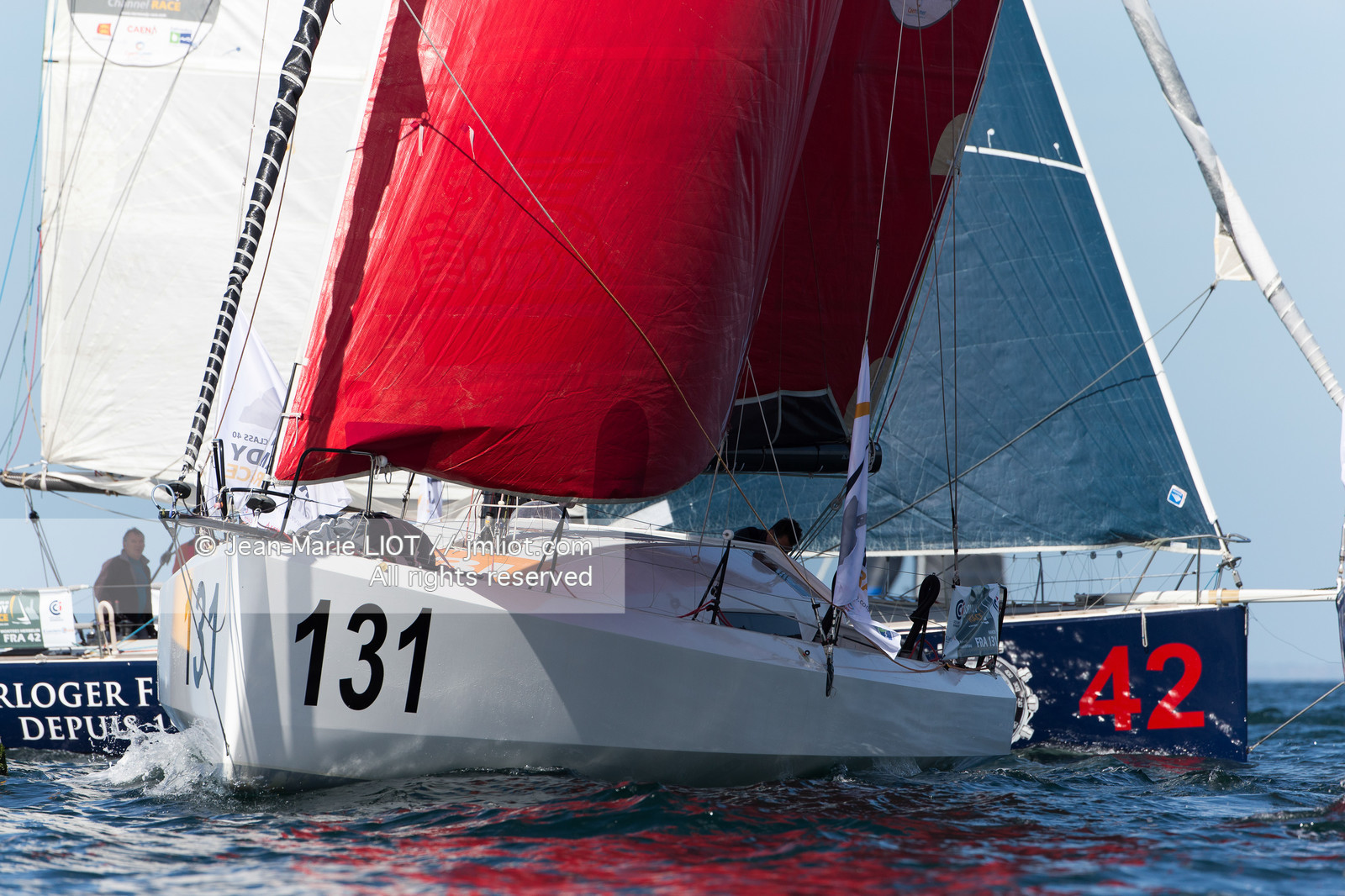 NORMANDY CHANNEL RACE 2017 - DEPART