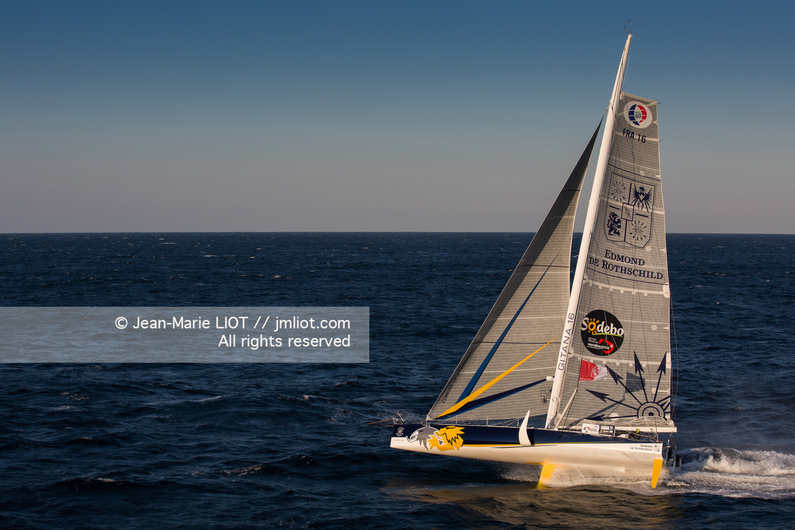 VENDEE GLOBE 2016-2017 - SEBASTIEN JOSSE - EDMOND DE ROTSCHILD