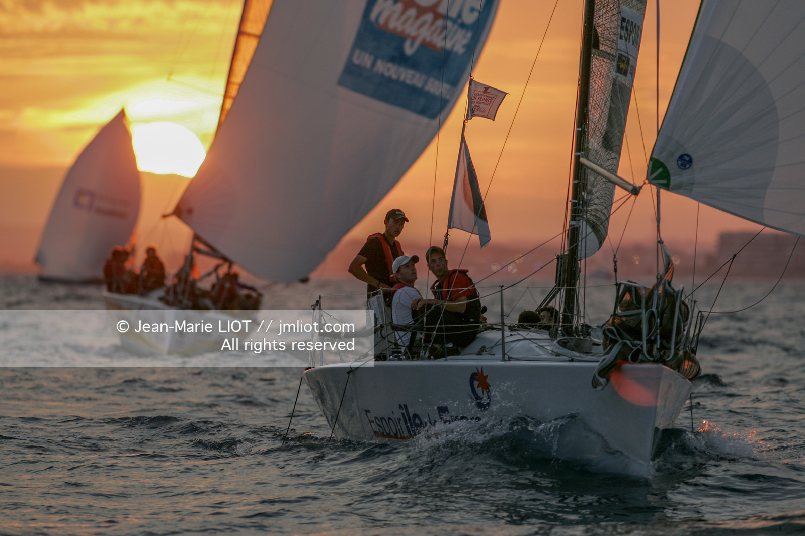 TOUR DE FRANCE A LA VOILE 2005.