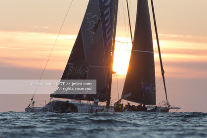 VENDEE GLOBE 2016-2017 - FABRICE AMEDEO - NEWREST-MATMUT - ARRIVEE