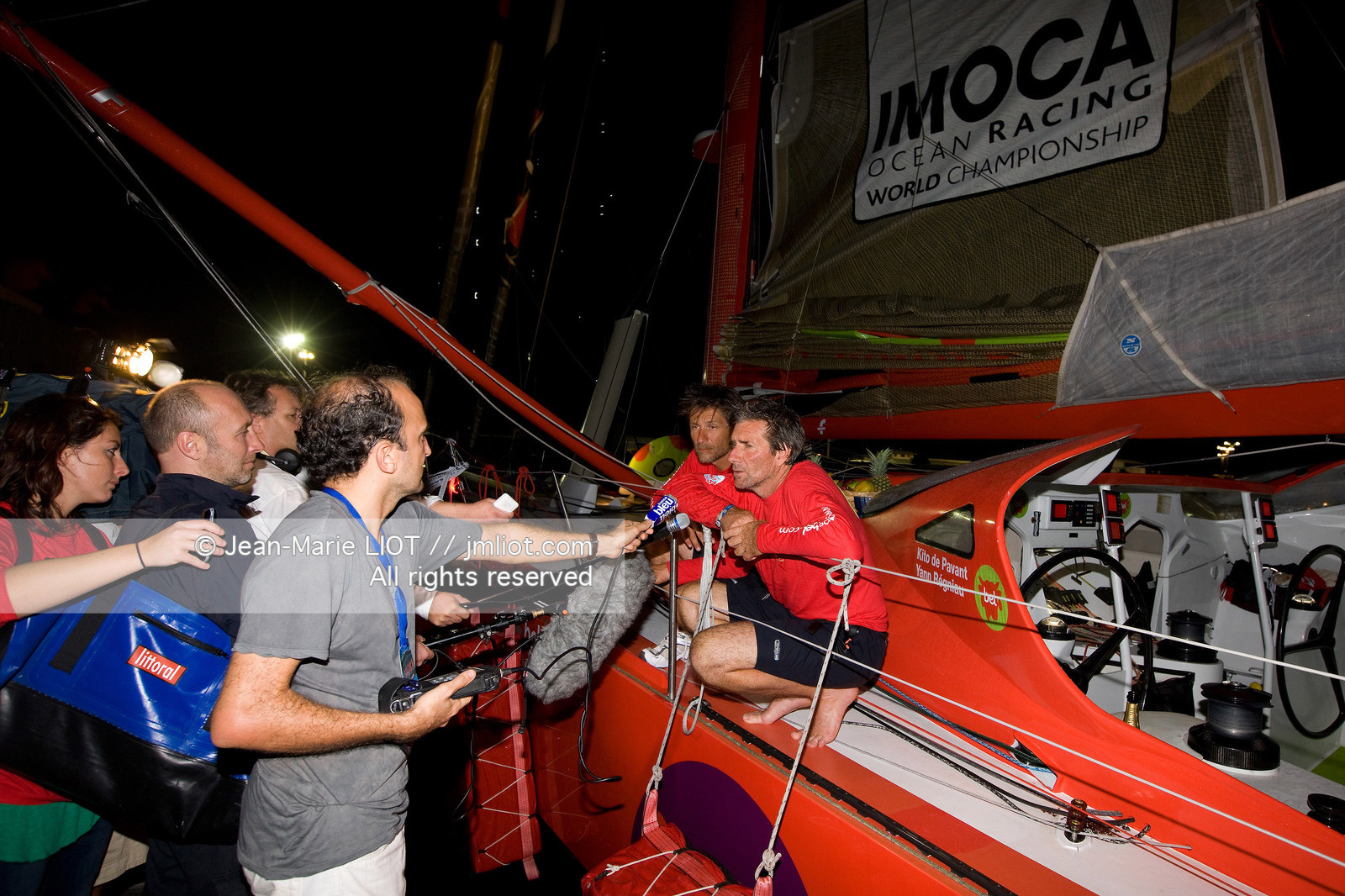 TRANSAT JACQUES VABRE 2011 - ARRIVEE GROUPE BEL