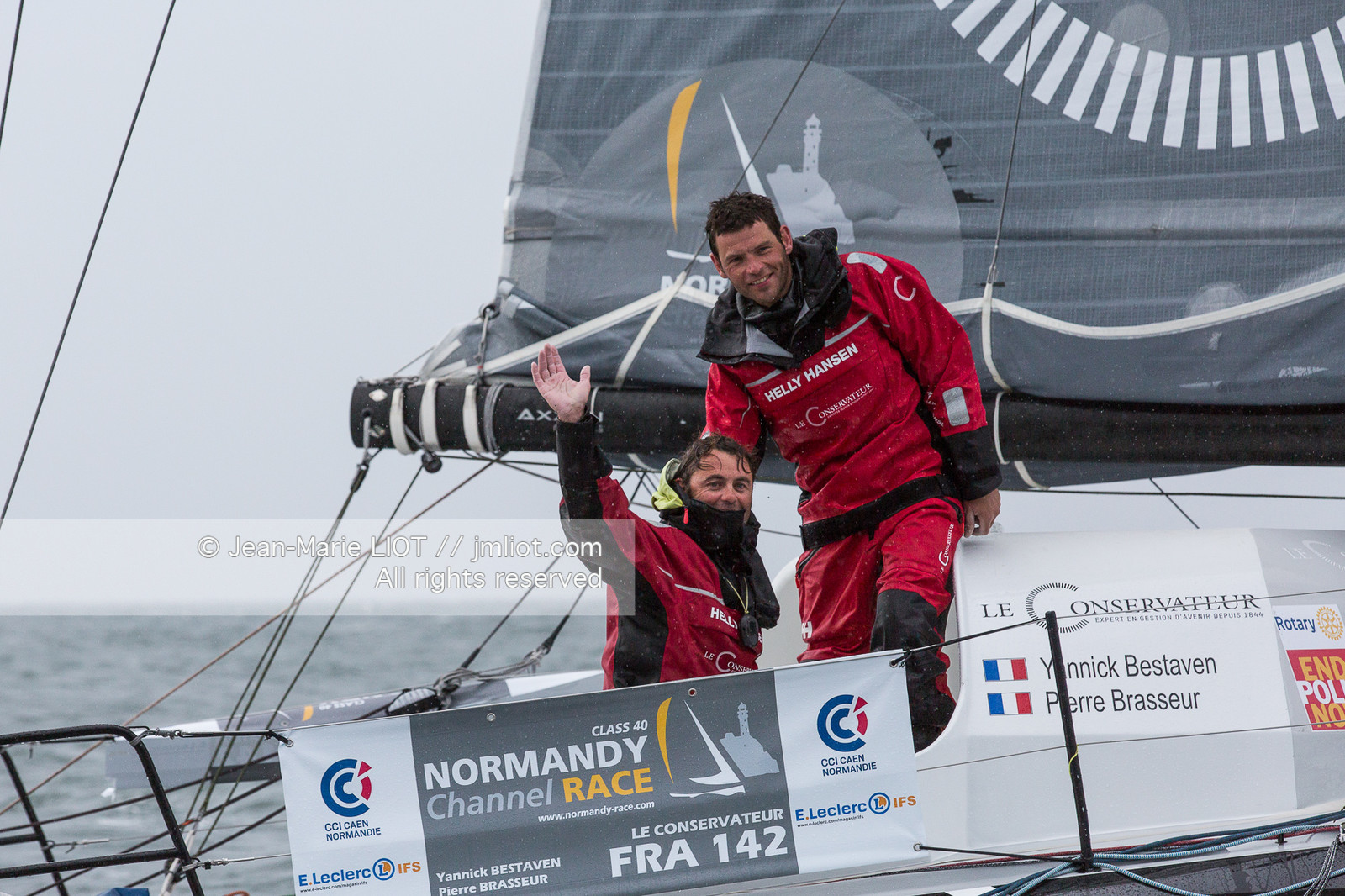 NORMANDY CHANNEL RACE 2015 - ARRIVEES