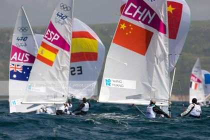LONDON 2012 - SAILING - 470 WOMEN.