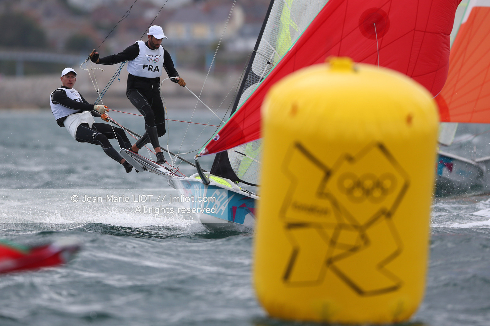 LONDON 2012 - SAILING - 49ER MEN.