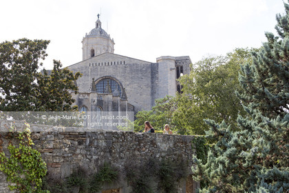 .The village of Begur and his beaches are one of the most tourist places of the Costa Brava..The Begur coast enjoys a shoreline of great beauty composed by cliffs, crystal clear water coves, pine forests .....Photo © Jean -Marie Liot