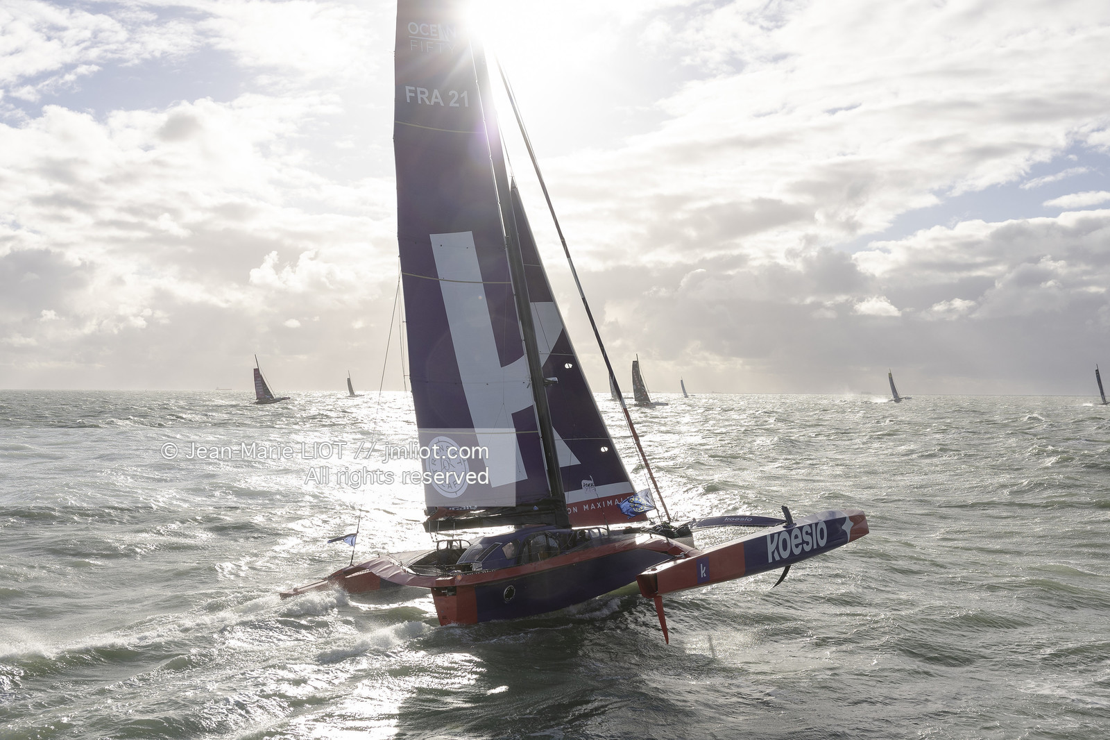 TRANSAT CAFE L’OR 2025 - DEPART OCEAN FIFTY