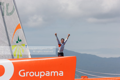 ROUTE DU RHUM 2010 - FRANCK CAMMAS - ARRIVAL
