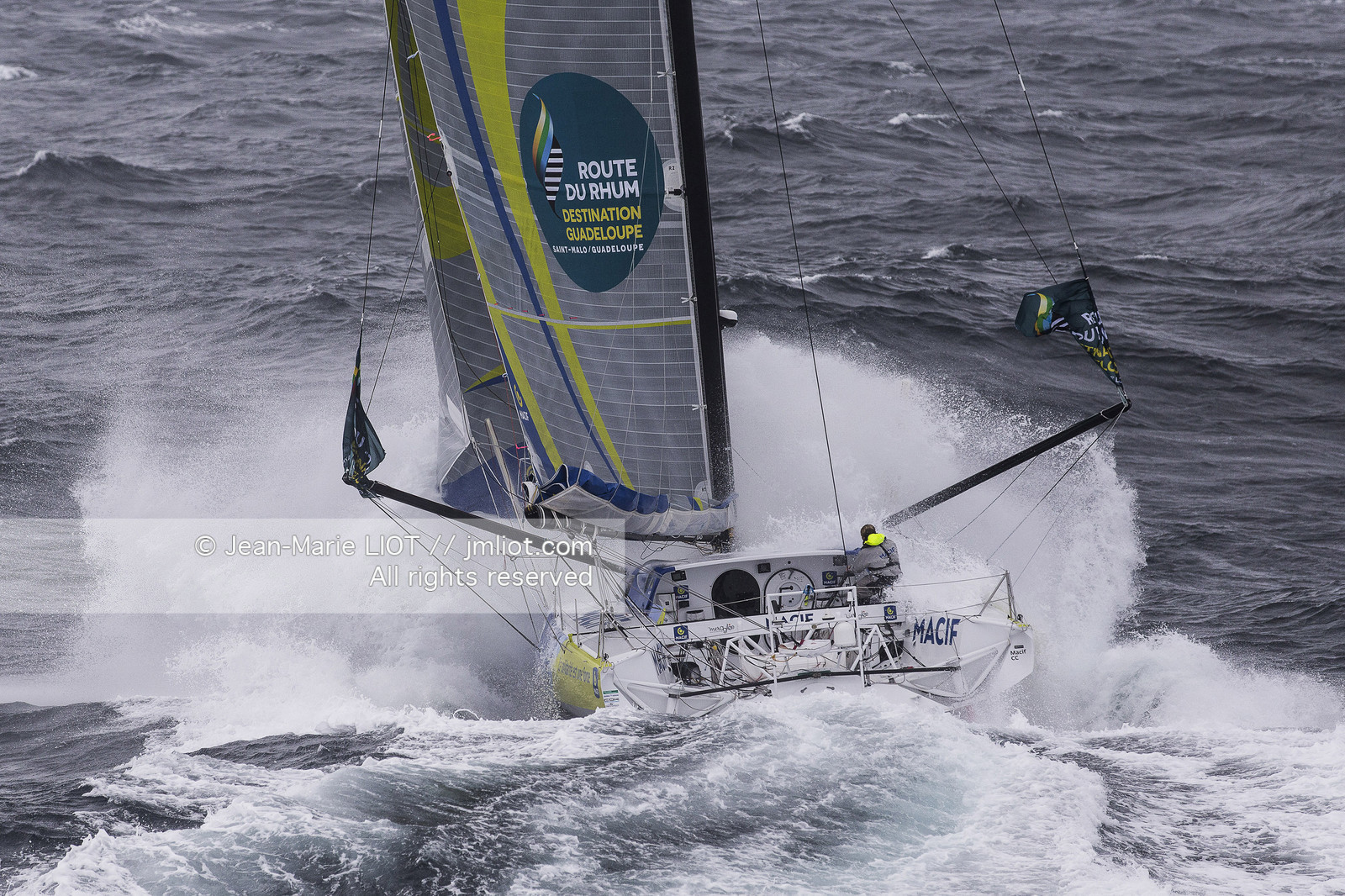 IMOCA - MACIF 2014 - BI RHUM AERIAL