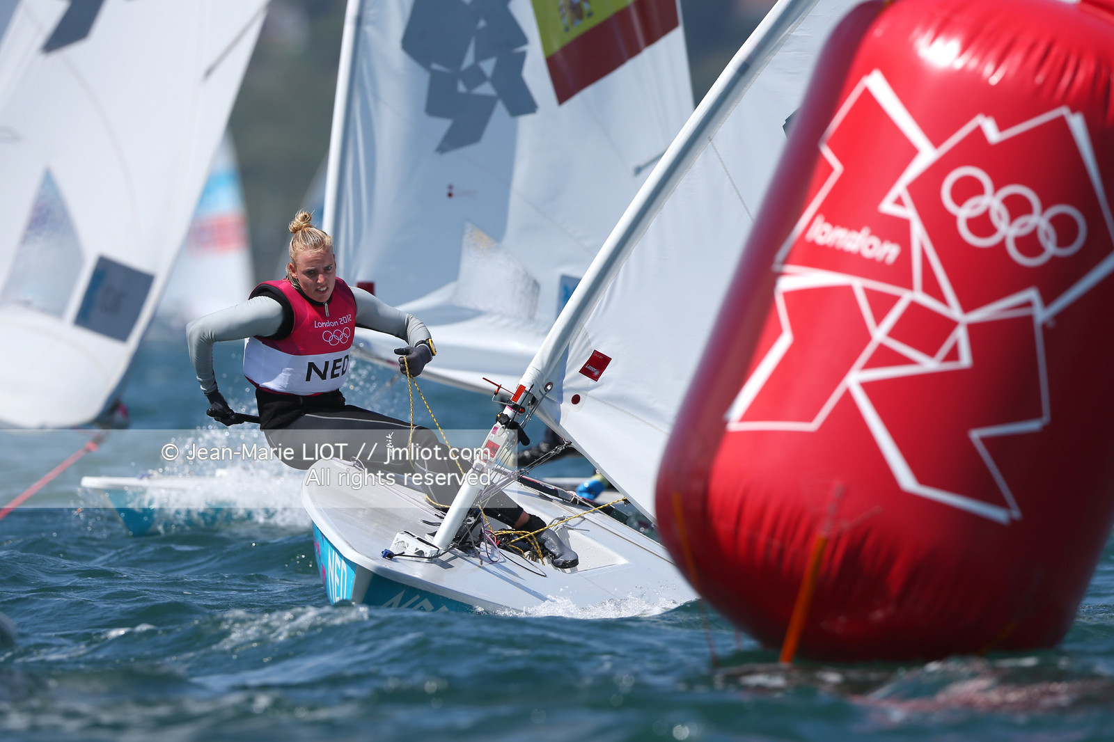 LONDON 2012 - SAILING - LASER RADIAL WOMEN.