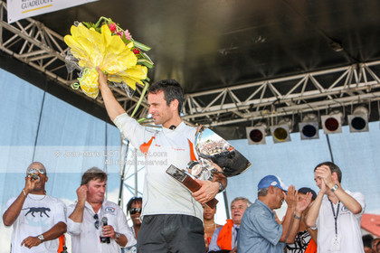 ROUTE DU RHUM 2010 - FRANCK CAMMAS - ARRIVAL